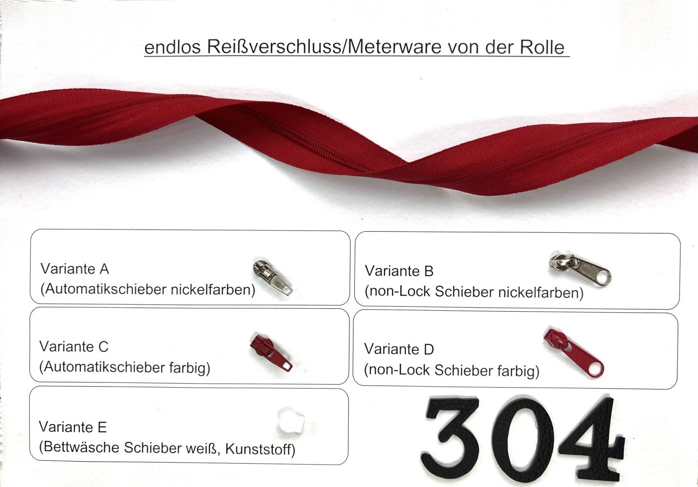 RVS endlos 3mm rot 20m