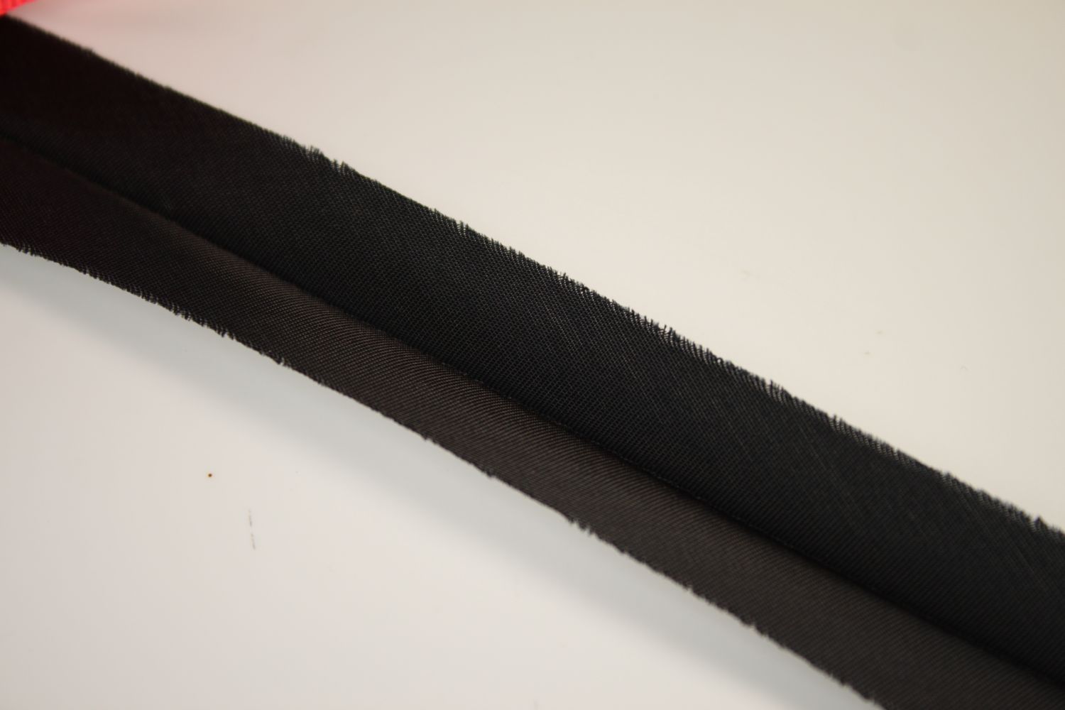 Schrägband schwarz 10m LP H/2