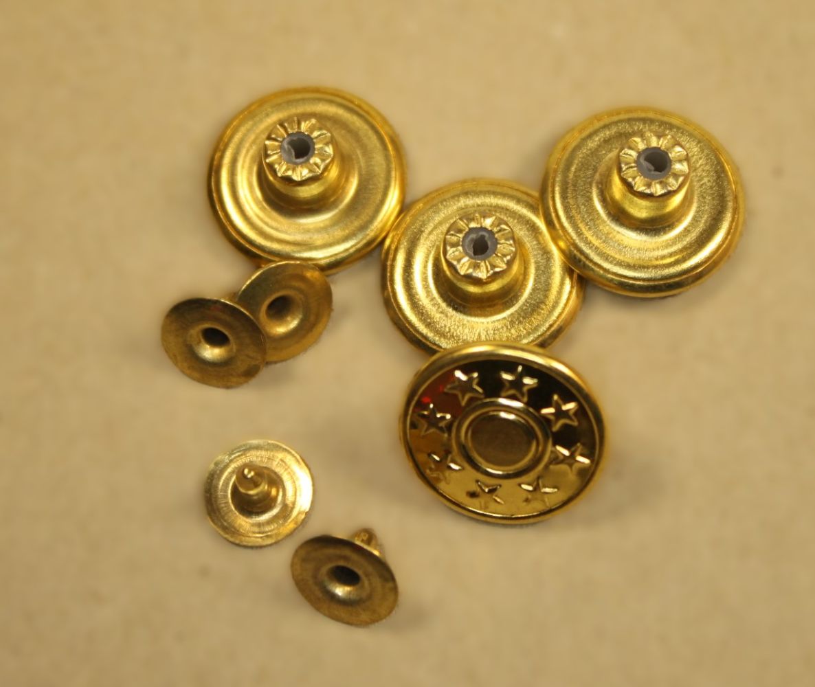 Jeansknöpfe gold LP 3/18 - Kopie