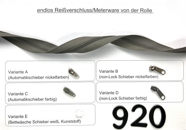 RVS endlos 3mm grün-grau 20m